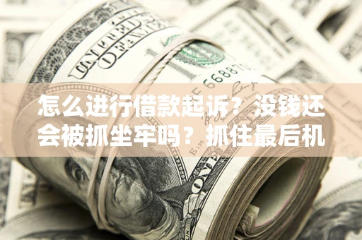 济南怎么进行借款起诉？没钱还会被抓坐牢吗？抓住最后机会！