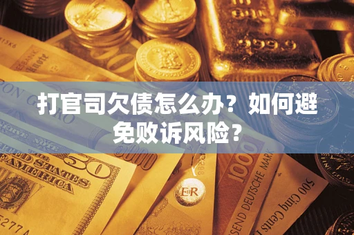 济南打官司欠债怎么办？如何避免败诉风险？
