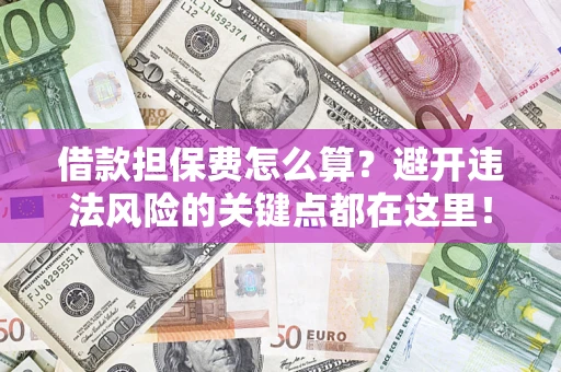 济南借款担保费怎么算？避开违法风险的关键点都在这里！