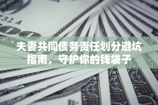 济南夫妻共同债务责任划分避坑指南，守护你的钱袋子