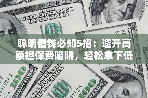 济南聪明借钱必知5招：避开高额担保费陷阱，轻松拿下低息贷款